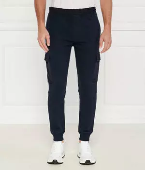 Спортивные брюки-карго мужские Boss Orange на резинке, синий