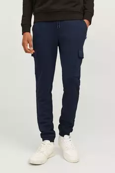 Спортивные брюки карго стиля Jack & Jones Junior, синий