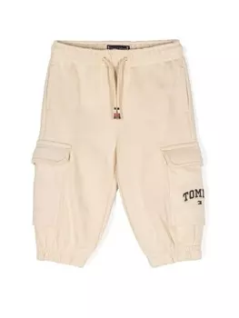 Спортивные брюки карго Tommy Hilfiger Junior, нейтральный цвет