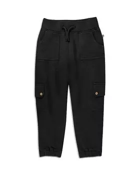 Спортивные брюки-карго унисекс Easy Fit - для малышей Honest Baby, черный