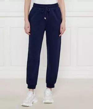 Спортивные брюки-карго женские Pinko на кулиске, синий