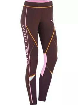 Спортивные брюки KARI TRAA, коричневый