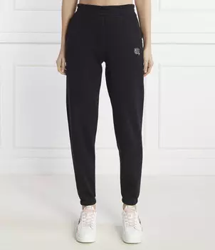 Спортивные брюки Karl Lagerfeld ikonik 2.0 glitter Regular Fit, черный
