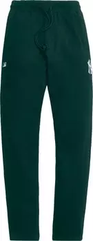 Спортивные брюки Kith For The New York Yankees Williams Sweatpant 'Stadium', зеленый