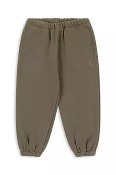 Спортивные брюки Konges Sljd для мальчиков и девочек LOU SWEAT PANTS OCS, зеленый