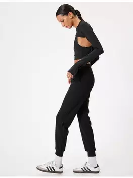 Спортивные брюки KOTON, черный