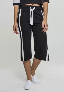 Спортивные брюки LADIES TAPED TERRY CULOTTE Urban Classics, черный