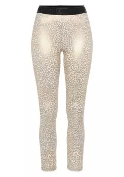 Спортивные брюки LASCANA ACTIVE Skinny Workout Pants, цвет yellow gold