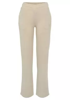 Спортивные брюки LASCANA ACTIVE Wide leg Workout Pants, светло-бежевый