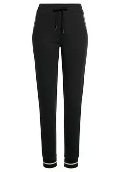 Спортивные брюки LASCANA, черный