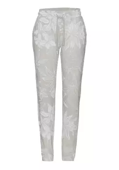 Спортивные брюки LASCANA Lounge, цвет grau allover gemustert