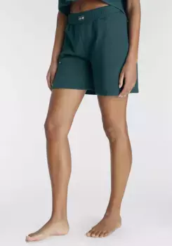 Спортивные брюки LASCANA, с ребристым поясом, одежда для отдыха, костюм для отдыха, синий