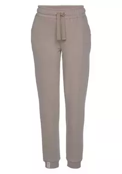 Спортивные брюки LASCANA, светло коричневый