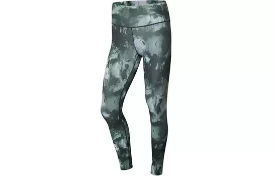 Спортивные брюки LiNing Fitness Series женские, Wild Duck Green Print