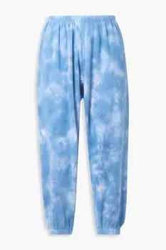 Спортивные брюки Luca из хлопкового флиса цвета тай-дай HONORINE, синий
