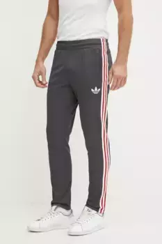 Спортивные брюки Manchester United Beckenbauer Track Pant adidas Originals, серый