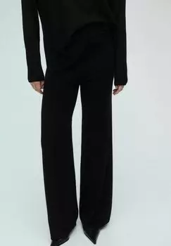 Спортивные брюки Mango, черный