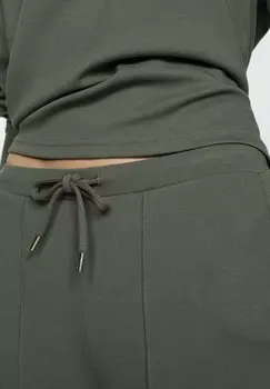 Спортивные брюки Mango, хаки