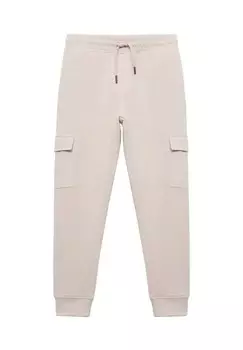 Спортивные брюки Mango Kids, песочный