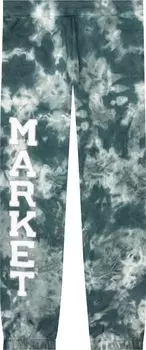 Спортивные брюки Market Pocket Arc Sweatpants 'Smoke Cloud', зеленый