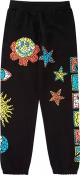Спортивные брюки Market Smiley Mosaic Sweatpants 'Black', черный