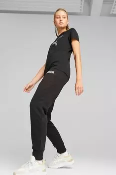 Спортивные брюки Mass Merhants с логотипом Puma, черный