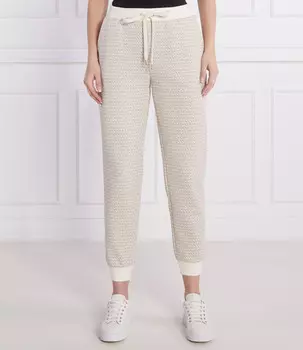 Спортивные брюки Michael Kors Regular Fit, кремовый