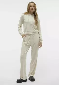 Спортивные брюки MIT WEITEM BEINSCHNITT VMATHENA Vero Moda, молочный