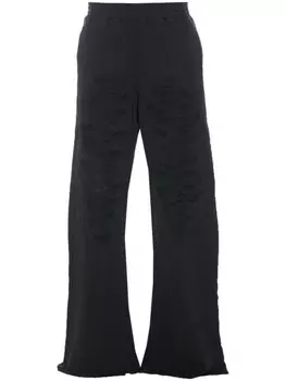 Спортивные брюки MM6 Maison Margiela с цифровым мотивом, черный