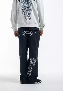 Спортивные брюки MONO-FLASH-SHEET COMBAT Ed Hardy, темно-серый