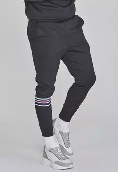 Спортивные брюки Muscle Fit Joggers SIKSILK, черные