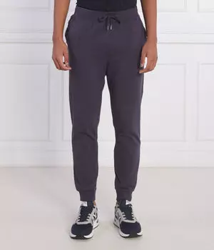 Спортивные брюки мужские Guess Jeans хлопковые на кулиске, фиолетовый