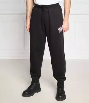 Спортивные брюки мужские Tommy Jeans однотонные, черный