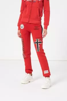 Спортивные брюки Myer с логотипом Geographical Norway, красный