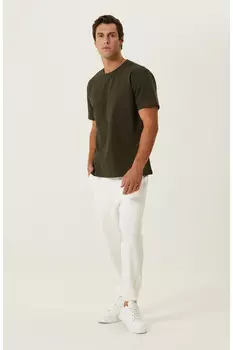 Спортивные брюки N-tech на шнуровке цвета экрю Network, экрю