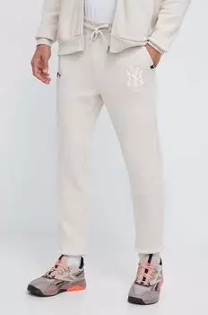 Спортивные брюки Нью-Йорк Янкиз 47 brand, бежевый