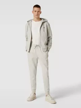 Спортивные брюки на эластичном поясе модель "АТЛЕТИК" Polo Ralph Lauren, светло-серый