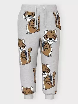 Спортивные брюки Name It NMMSTIG SWEAT PANT BRU, серый
