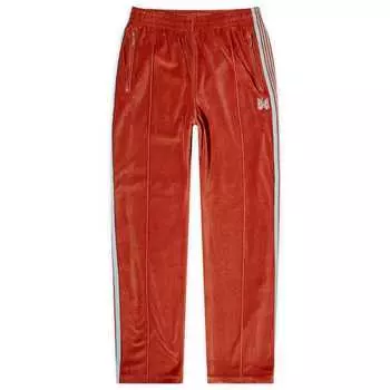 Спортивные брюки Needles Velour Narrow Track, кирпичный