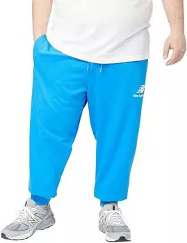Спортивные брюки New Balance Men's Nb Essentials Stacked Logo, голубой