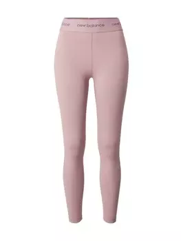 Спортивные брюки new balance Skinny Workout Pants Sleek 25, темно-розовый