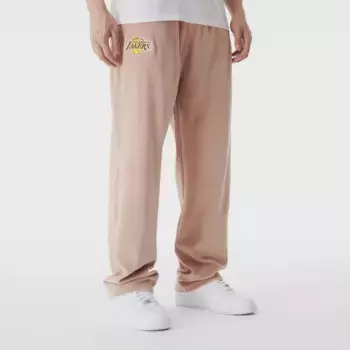 Спортивные брюки New Era LA Lakers NBA Lifestyle Velours Trackpants, бежевый
