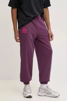 Спортивные брюки New Era LOS ANGELES DODGERS, фиолетовый