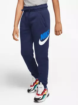 Спортивные брюки Nike B NSW CLUB + HBR, синий