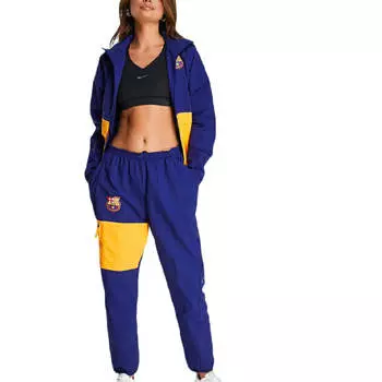 Спортивные брюки Nike Football FC Barcelona Dri-FIT, темно-синий/желтый
