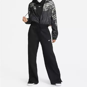 Спортивные брюки Nike Sportswear Phoenix Fleece Women's High-Waisted, черный