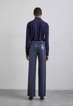 Спортивные брюки Norma Kamali, настоящий темно-синий