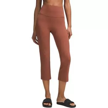 Спортивные брюки Nulu из коллекции Groove, женские, 23 дюйма Lululemon, бронзово-коричневый