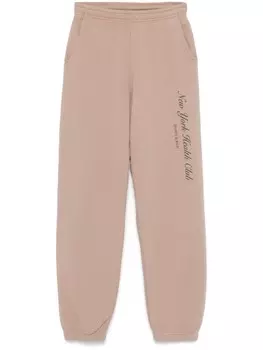 Спортивные брюки NY Health Club Sporty & Rich, нейтральный цвет