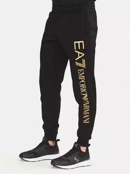 Спортивные брюки обычного кроя 7M000572 AF10377 MC004 Ea7 Emporio Armani, черный